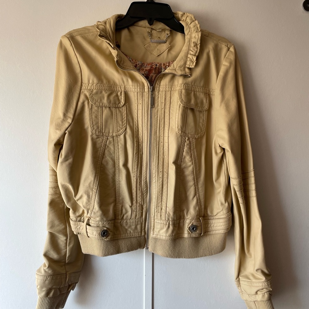 Jou Jou faux leather jacket